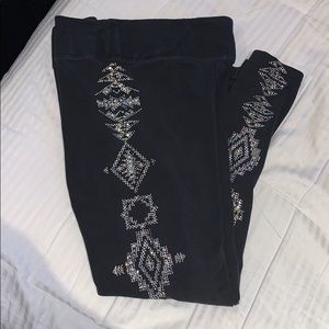 PINK Side Studded Legging Full Length